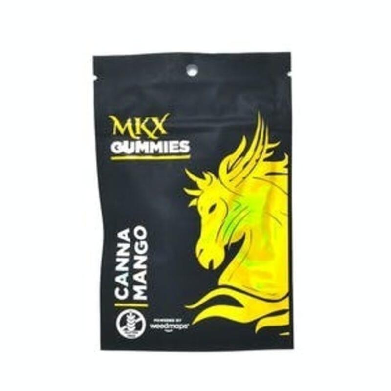 Canna Mango 100mg Gummies | MKX Oil Co. (REC)