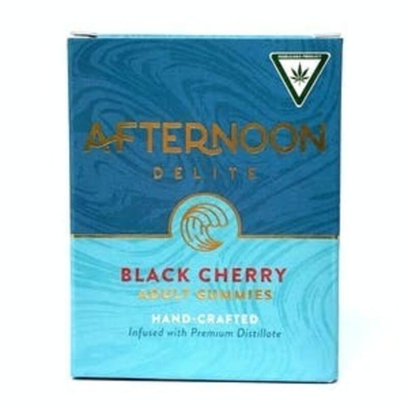 Black Cherry 100mg Gummies | Afternoon Delite (REC)