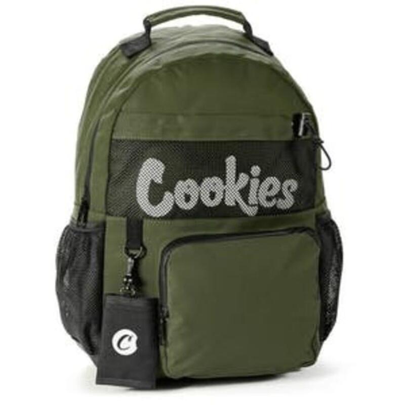 Cookies Stasher Canvas Backpack Olive (MED)