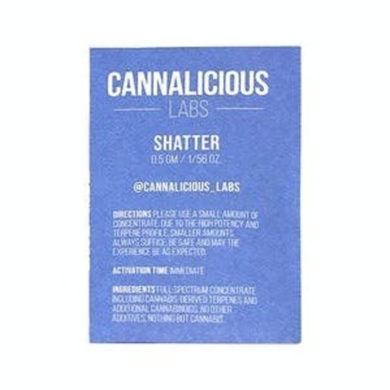 Blue Gorilla Shatter | Cannalicious (MED)