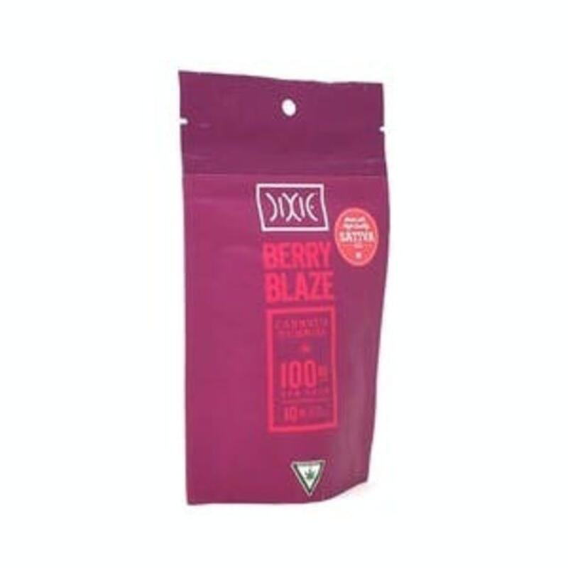 Berry Blaze 100mg Gummies | Dixie (MED)