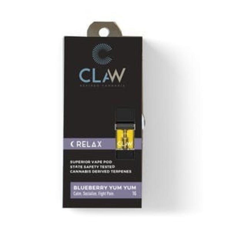 Blueberry Yum Yum Vfire Pod | Claw Concentrates (MED)