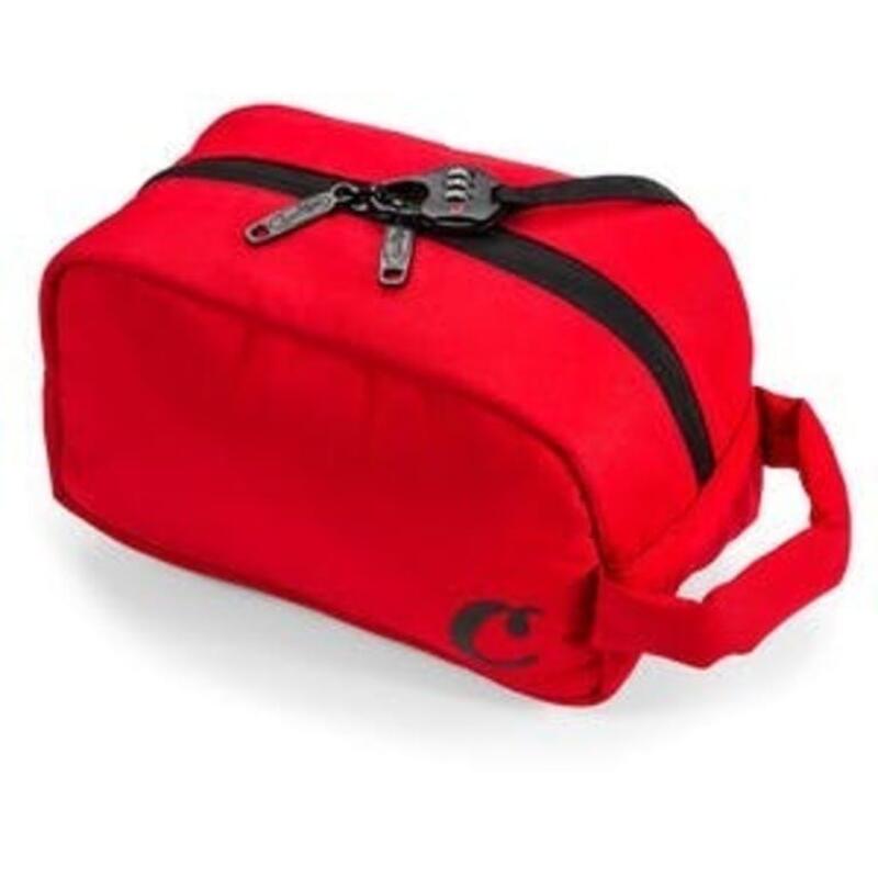 Cookies Canvas Poly Stash/Toiletry Bag Red (REC)