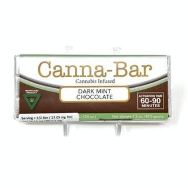 Dark Mint Chocolate Canna-Bar | Black Label Labs (MED)