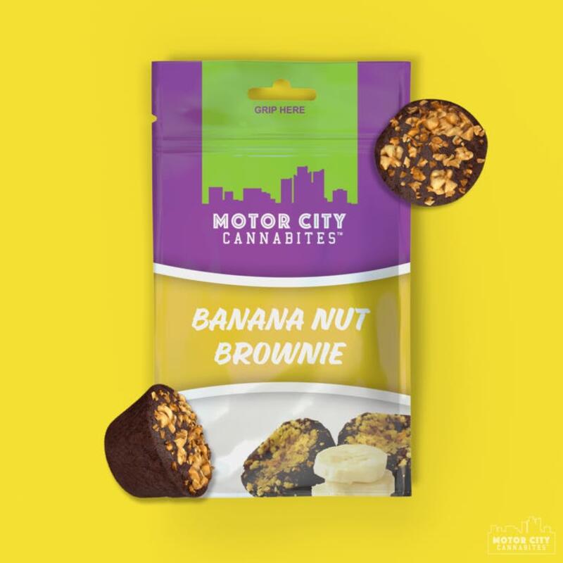 MED | Banana Nut Brownie | 100mg
