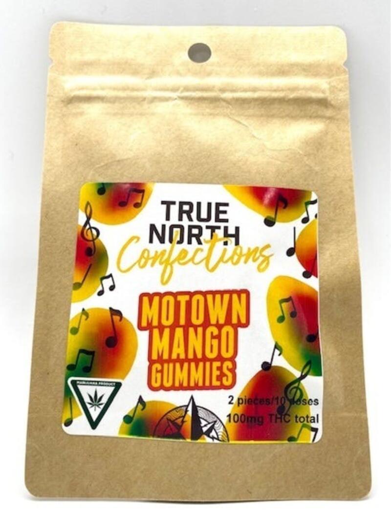 True North Motown Mango 100mg Gummies