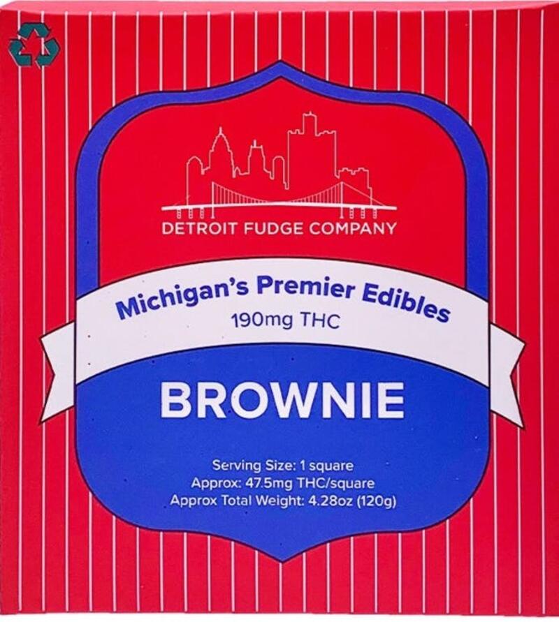 Brownie | 100mg | Detroit Fudge Company