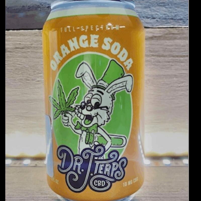 Dr. J. Terps Full Spectrum CBD Orange Soda