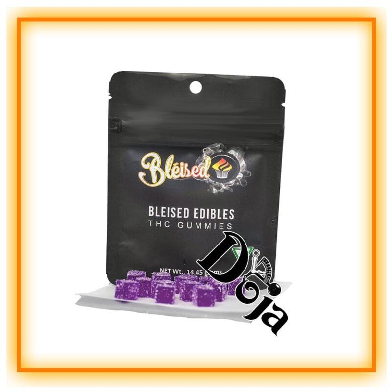 Bleised Edibles - Grape 27mg Gummies