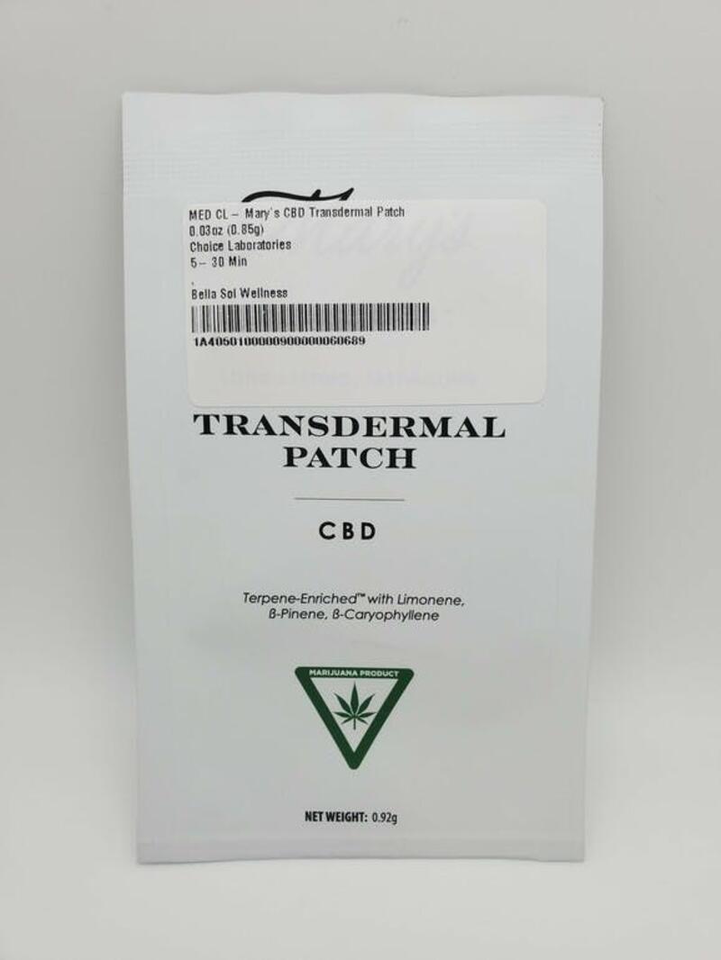 MED | Transdermal Patch | CBD