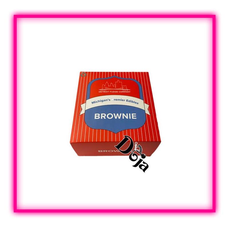 Detroit Fudge Co. - Brownies - 100mg