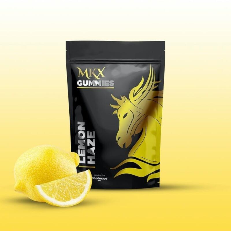 MKX Lemon 100mg Gummies