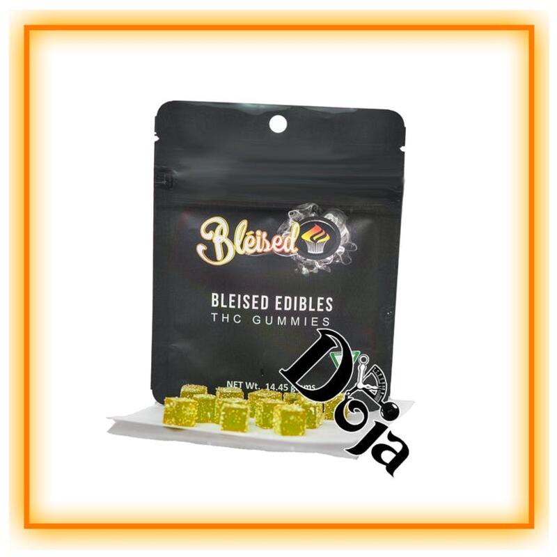 Bleised Edibles - Mango 25mg Gummies