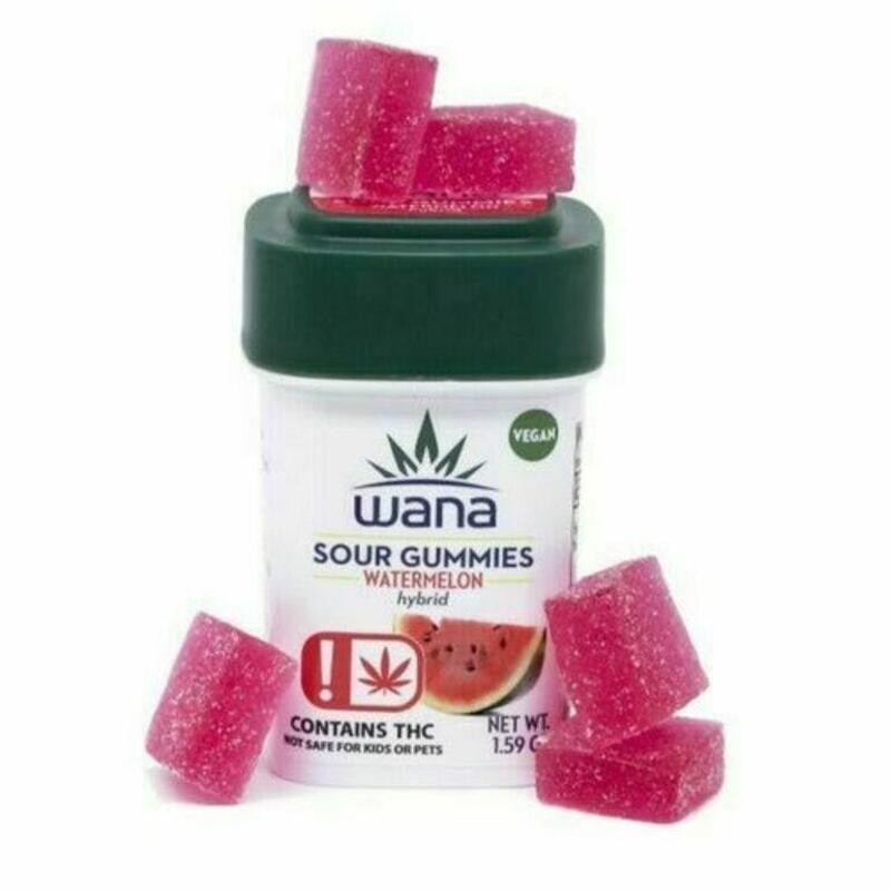 Wana Watermelon 200mg Hybrid Gummies