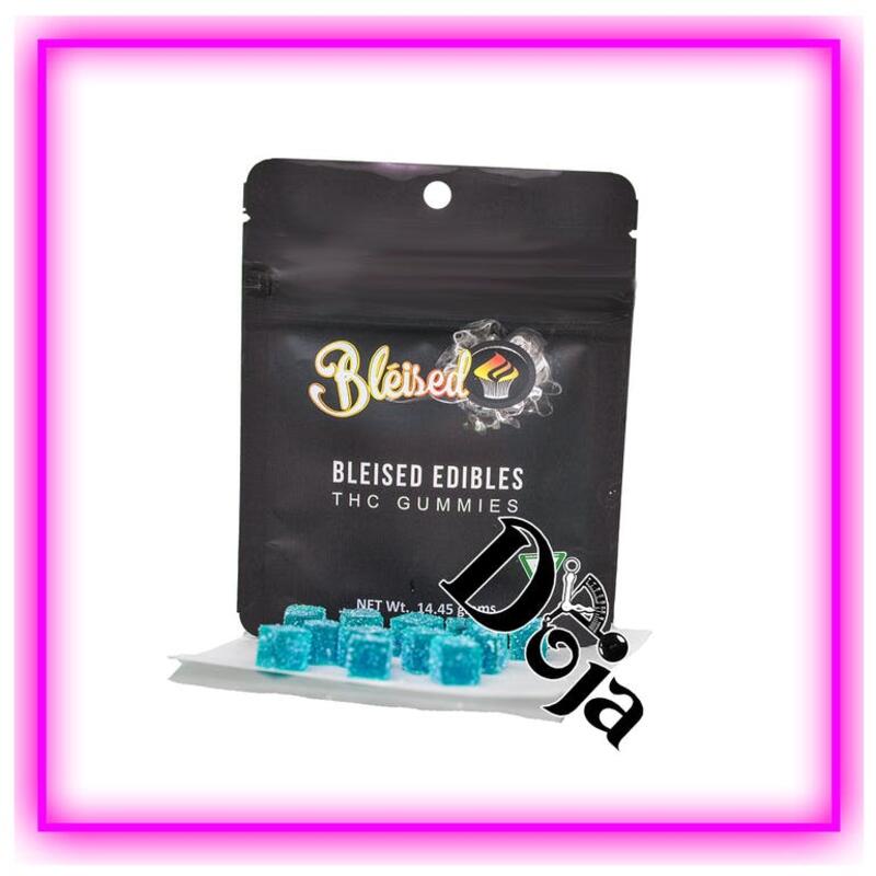 Bleised Edibles - Blue Raspberry 28mg Gummies