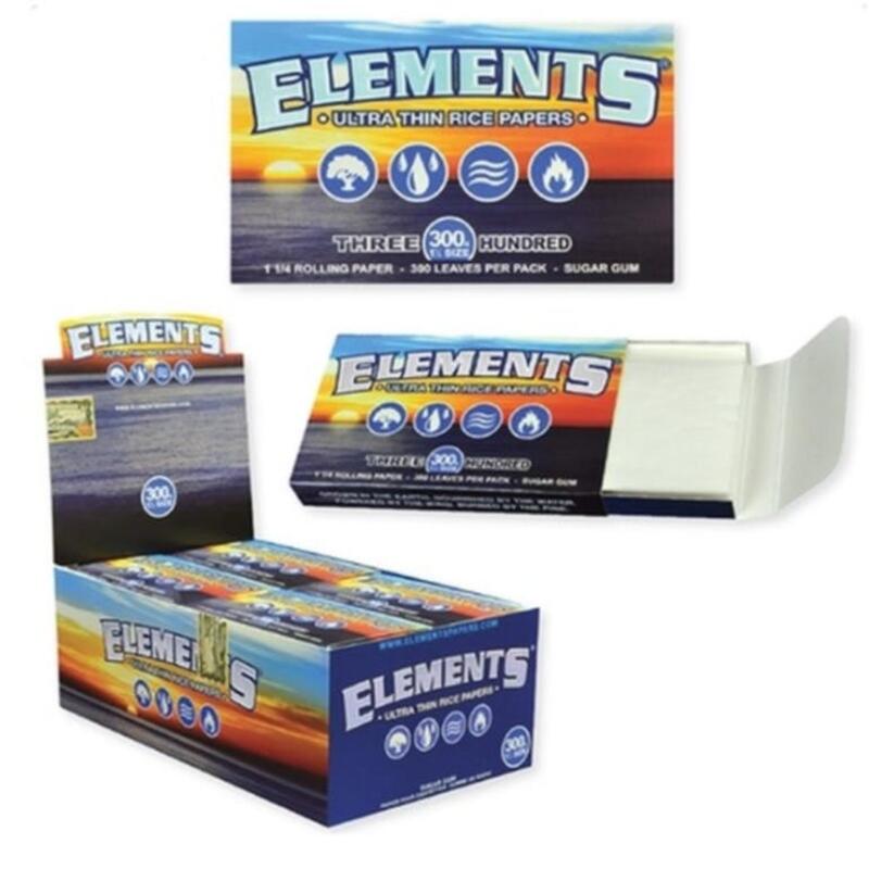 Elements Rolling Papers 300pk 1 1/4"