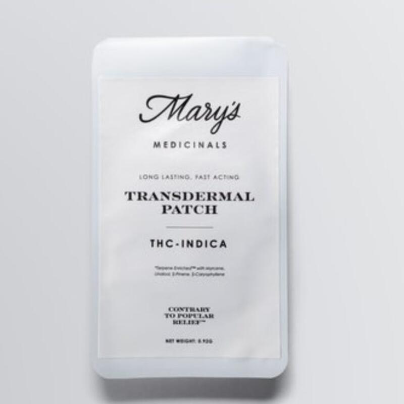 Mary's Medicinals 20mg Indica Patches