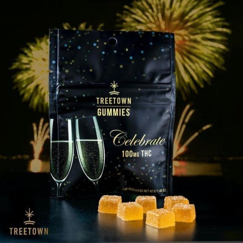 Treetown Celebration 100mg Gummies