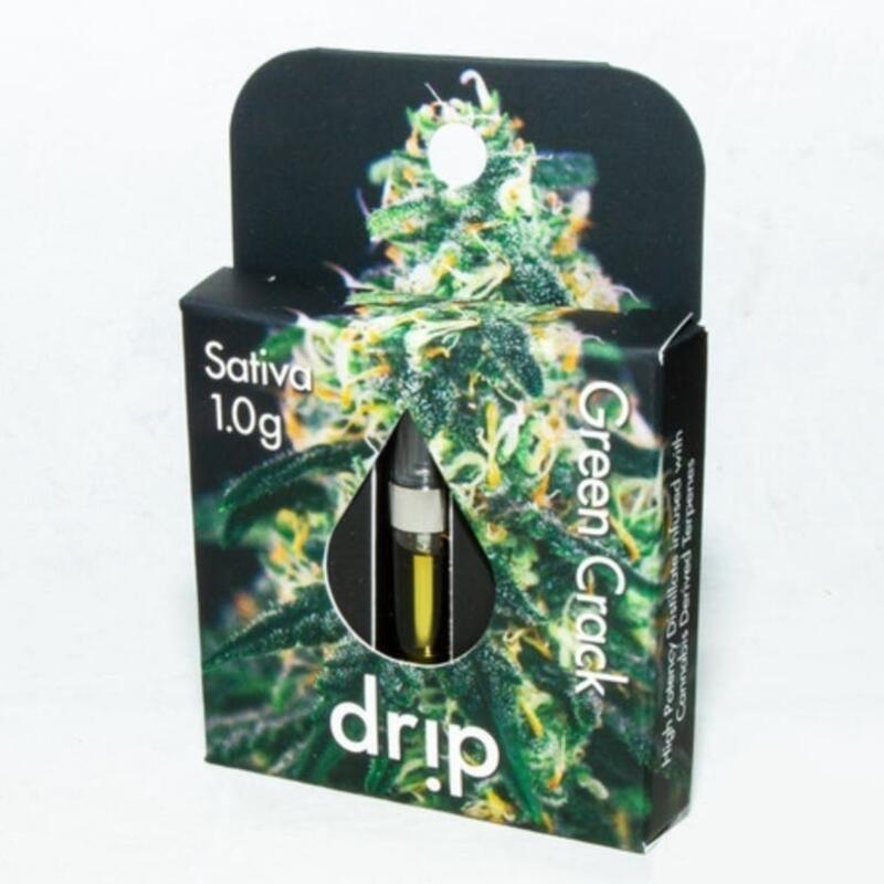 Drip Green Crack 1g Cart