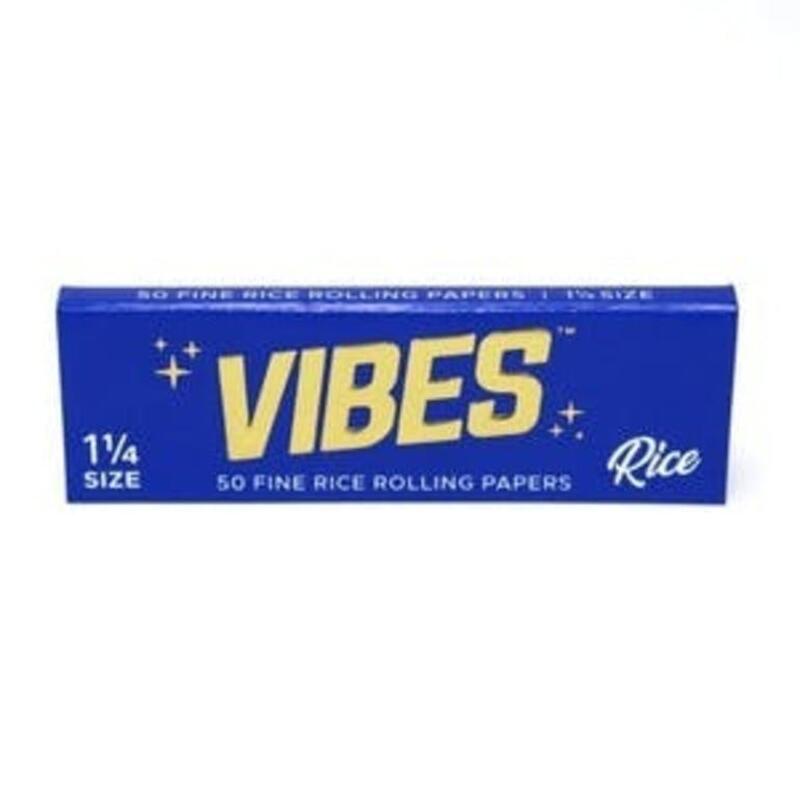 1 1/4 Rice Rolling Papers | Vibes