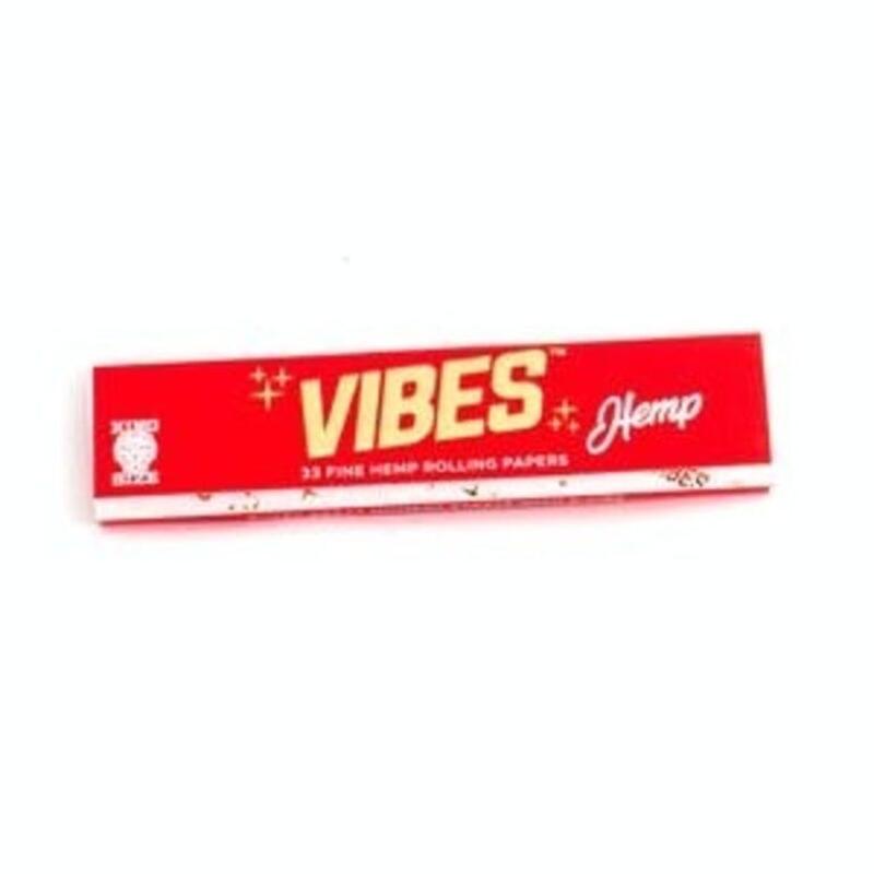 King Size Slim Hemp Rolling Papers | Vibes