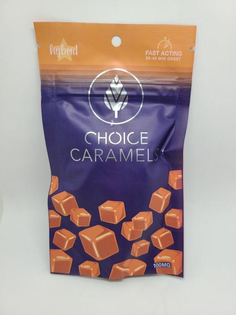 Choice - 100mg Caramels