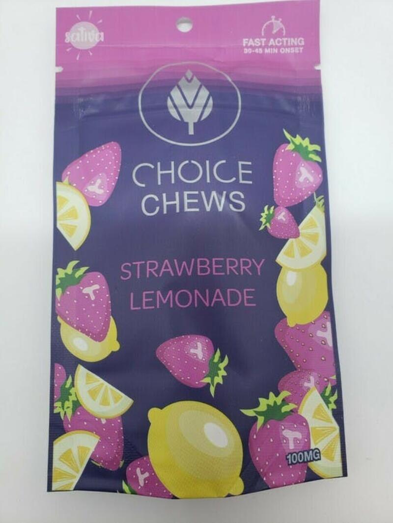 Choice - 100mg Strawberry Lemonade Gummies