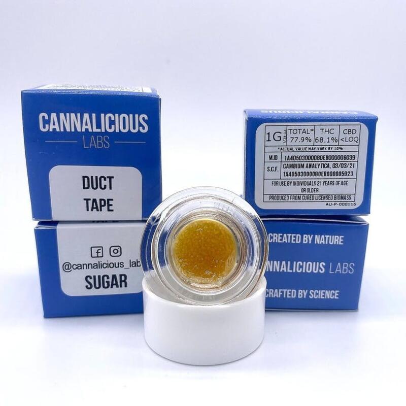 Cannalicious Labs - 1g Duct Tape Sugar