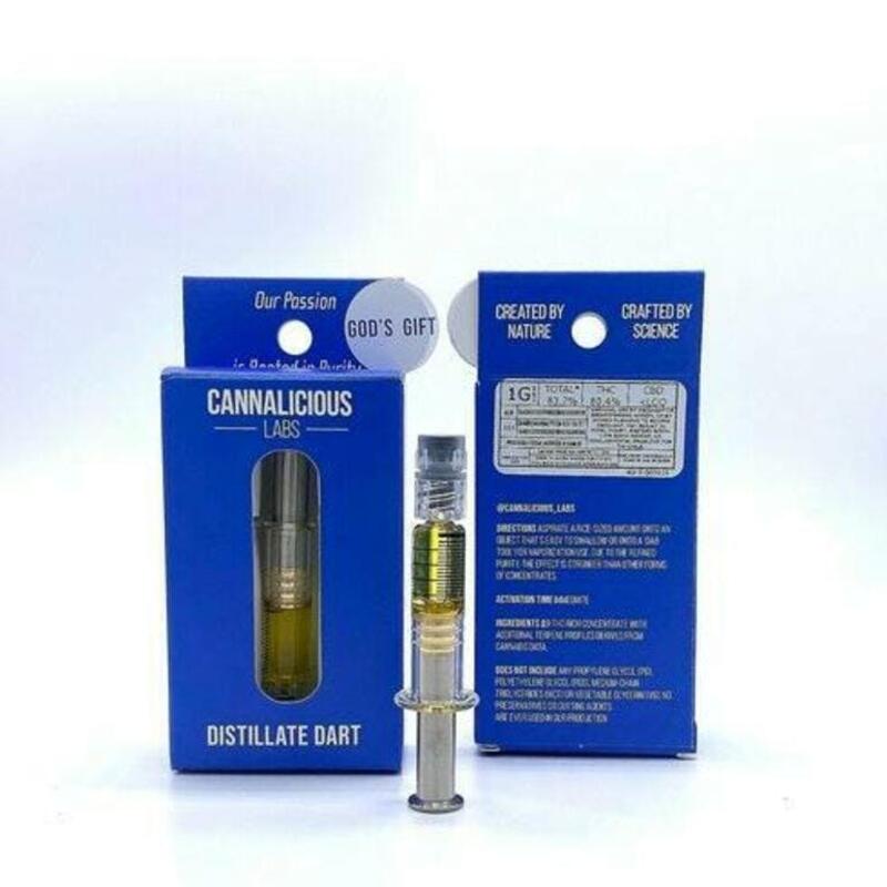 Cannalicious Labs - God's Gift Distillate Dart