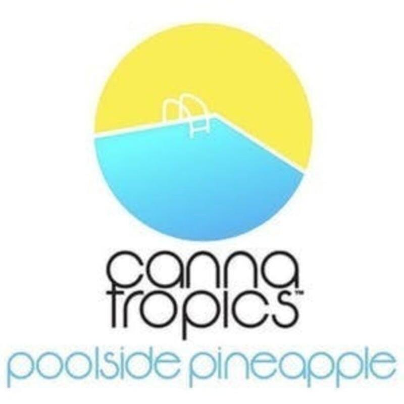 Cannatropics - Poolside Pineapple Gummies 100mg MED | Guilty Pleasures By Millie LLC (MED)