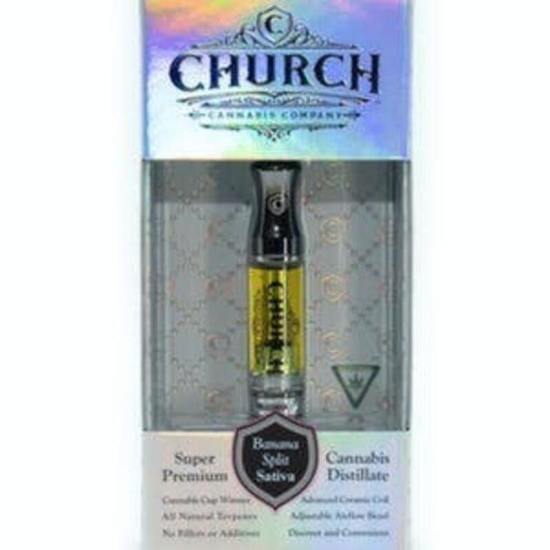 Banana Split Vape Cartridge - MI (MED) | Church Cannabis Company