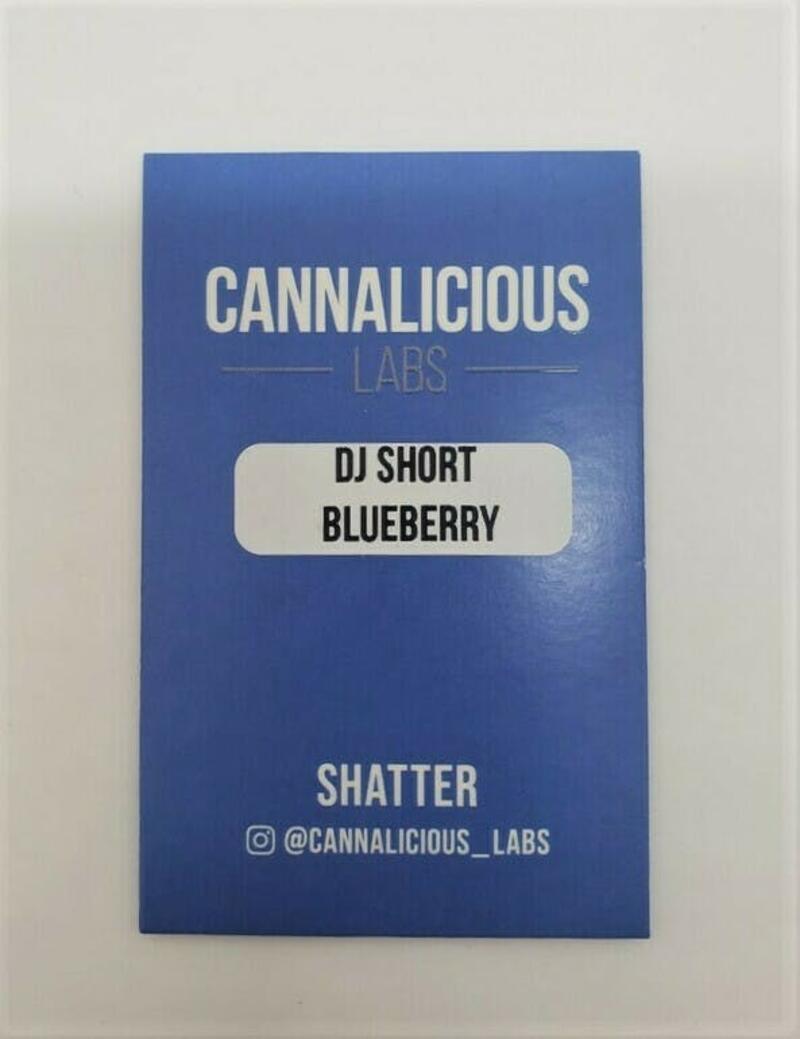 Cannalicious Labs - 1g DJ Short Blueberry Shatter
