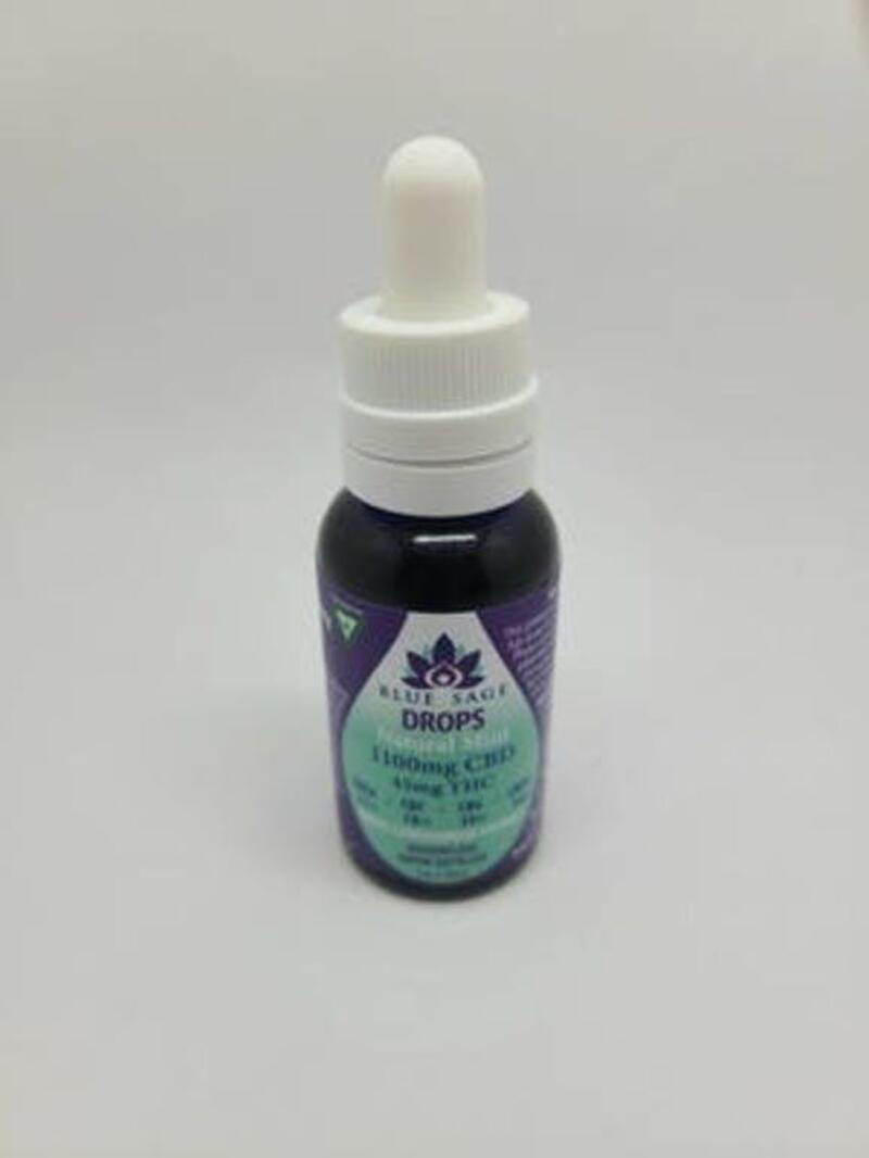 Blue Sage Drop - Mint Flavor - Multi Cannabinoid - High CBD
