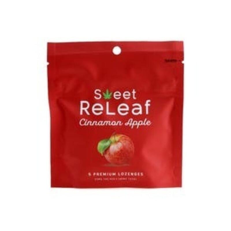 Cinnamon Apple Lozenges 100mg - Sweet ReLeaf MED (MED)