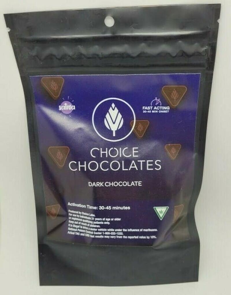 Choice - 100mg Dark Chocolate Bites