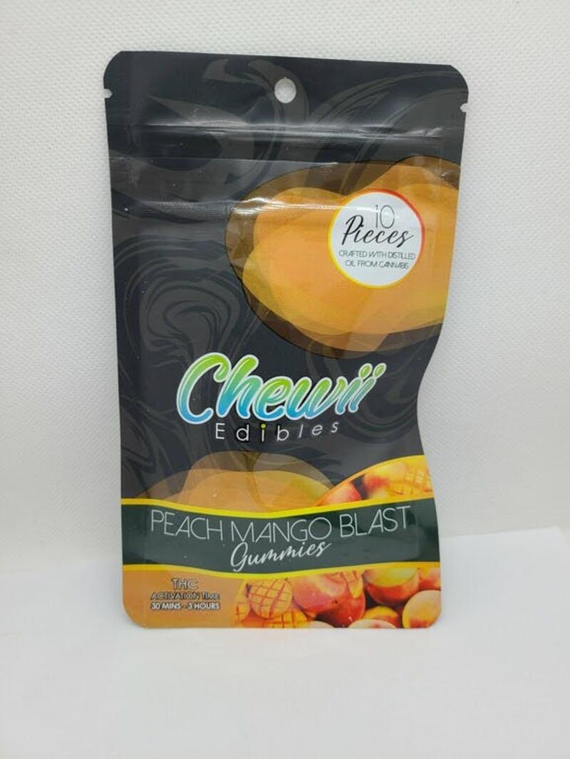 Chewii - Peach Mango Blast 100mg Gummies
