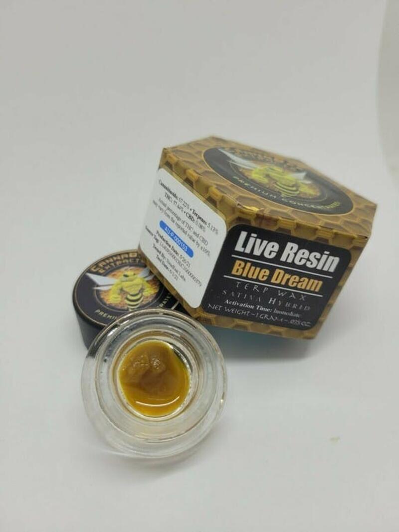 Cannabee Extracts - 1g Blue Dream Live Resin