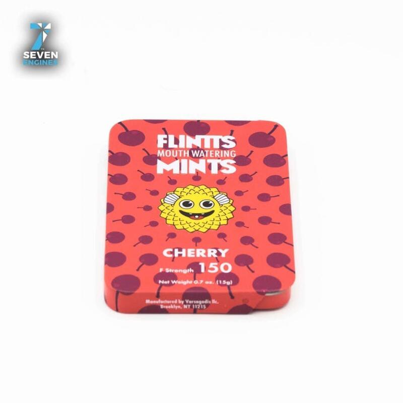 REC | FLINTT MOUTH WATERING MINTS | CHERRY (NON-MEDICATED)