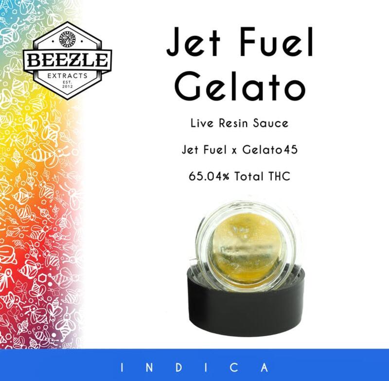 Beezle Live Resin Sauce - Jet Fuel Gelato