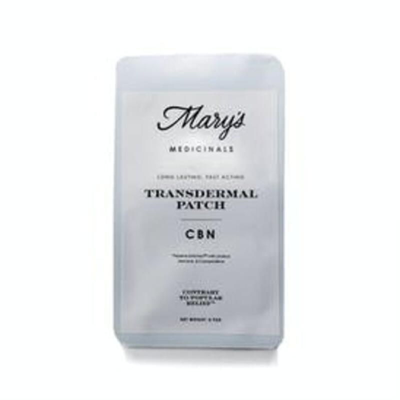 (REC) Mary's 20 mg CBN Transdermal Patch