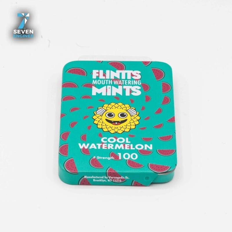 REC | FLINTT MOUTH WATERING MINTS | COOL WATERMELON (NON-MEDICATED)