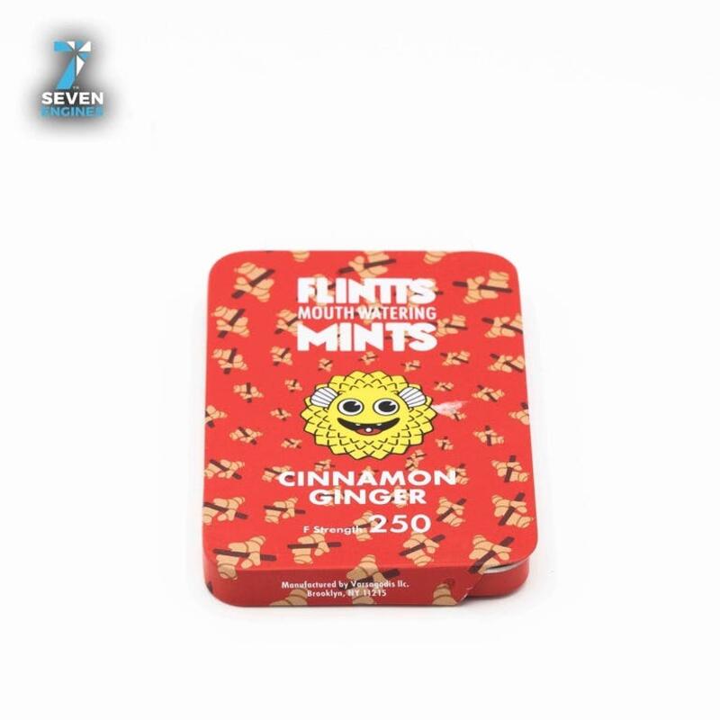 REC | FLINTT MOUTH WATERING MINTS | CINNAMON GINGER (NON-MEDICATED)