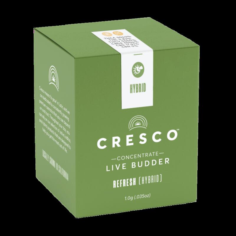 Cresco Refresh Live Budder 1g - Green Line OG