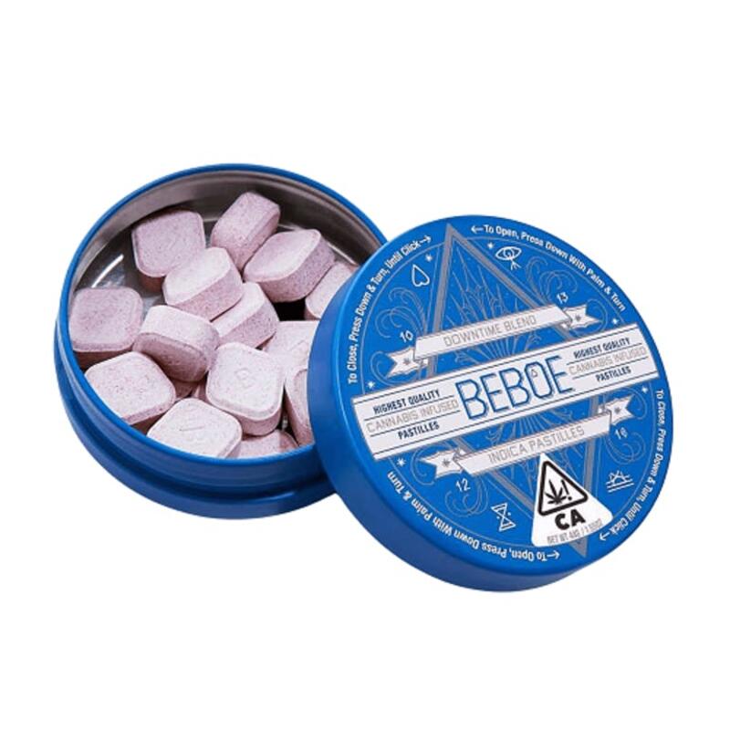 Beboe Blueberry Downtime 1:5 CBD Pastilles 120mg (20ct)