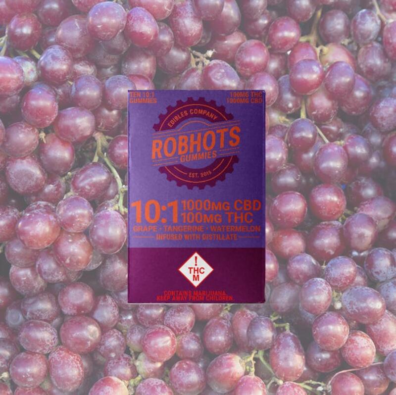 ROBHOTS - 10:1 CBD:THC Gummy Multipack
