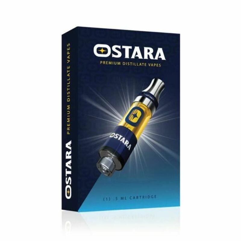 OSTARA - OSTARA 0.5G WHITE WIDOW DISTILLATE CART 0.5 GRAMS