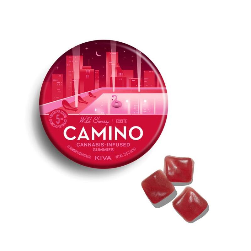 Camino Wild Cherry Gummies 100mg (20ct)