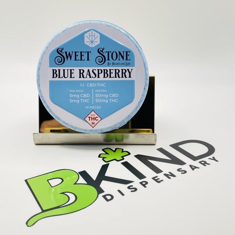 Sweet Stone CBD Blue Raspberry Gummies