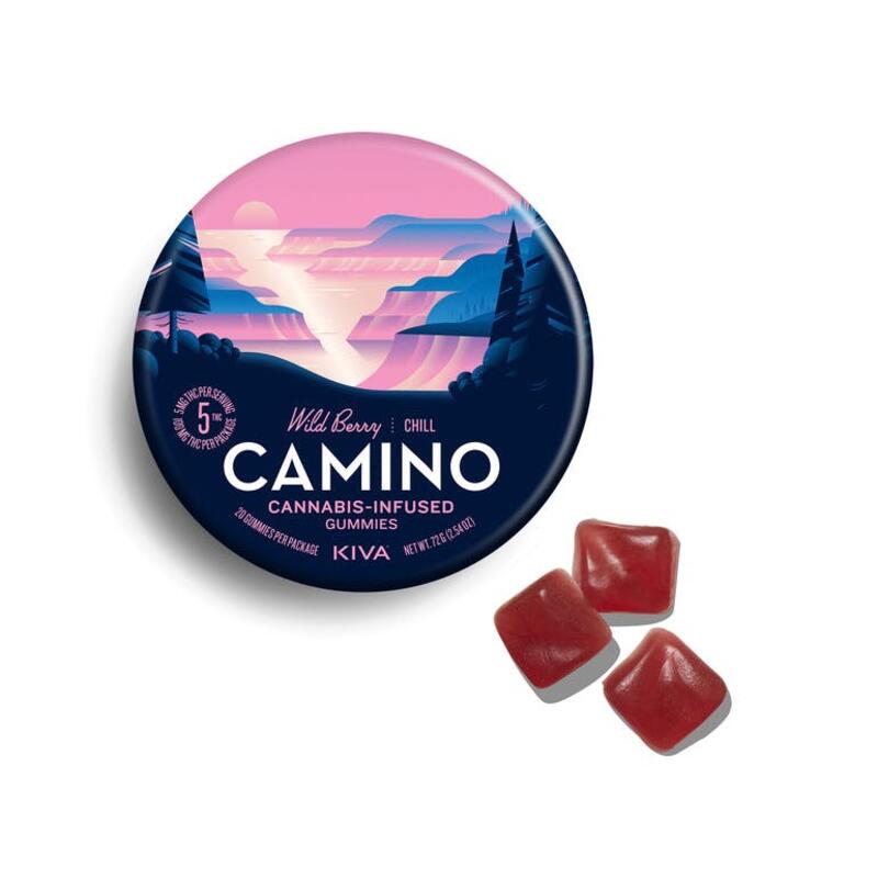 Camino Wild Berry Gummies 100mg (20ct)