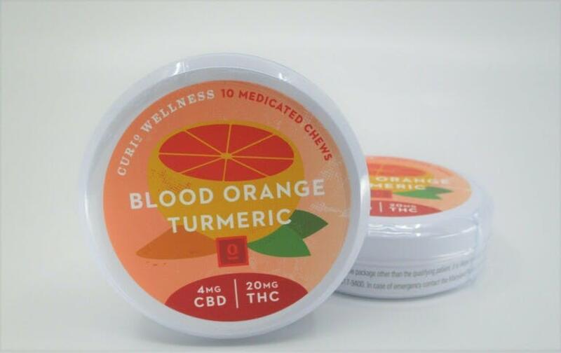 Blood Orange Turmeric Medicated Chews